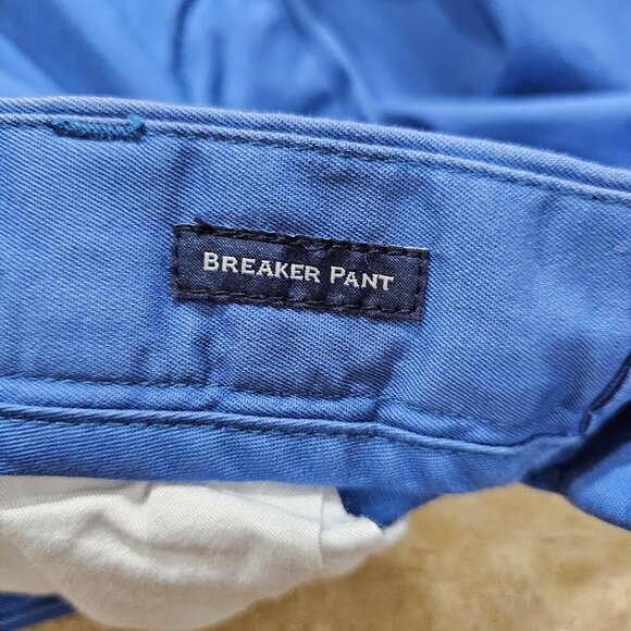 Men's Vineyard Vines Blue Breaker Pants Stretch Straight 35x32 (Actual 36x29) - Picture 7 of 7